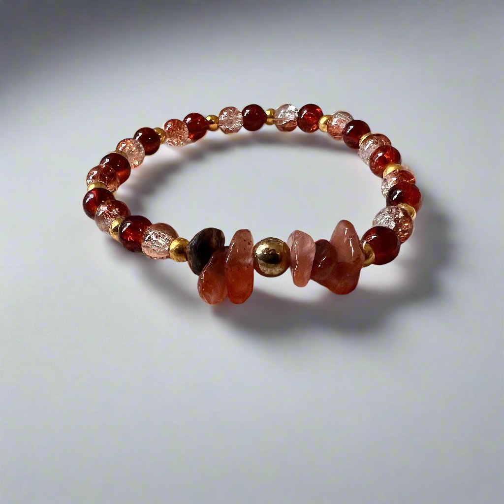 Carnelian Glow Bracelet