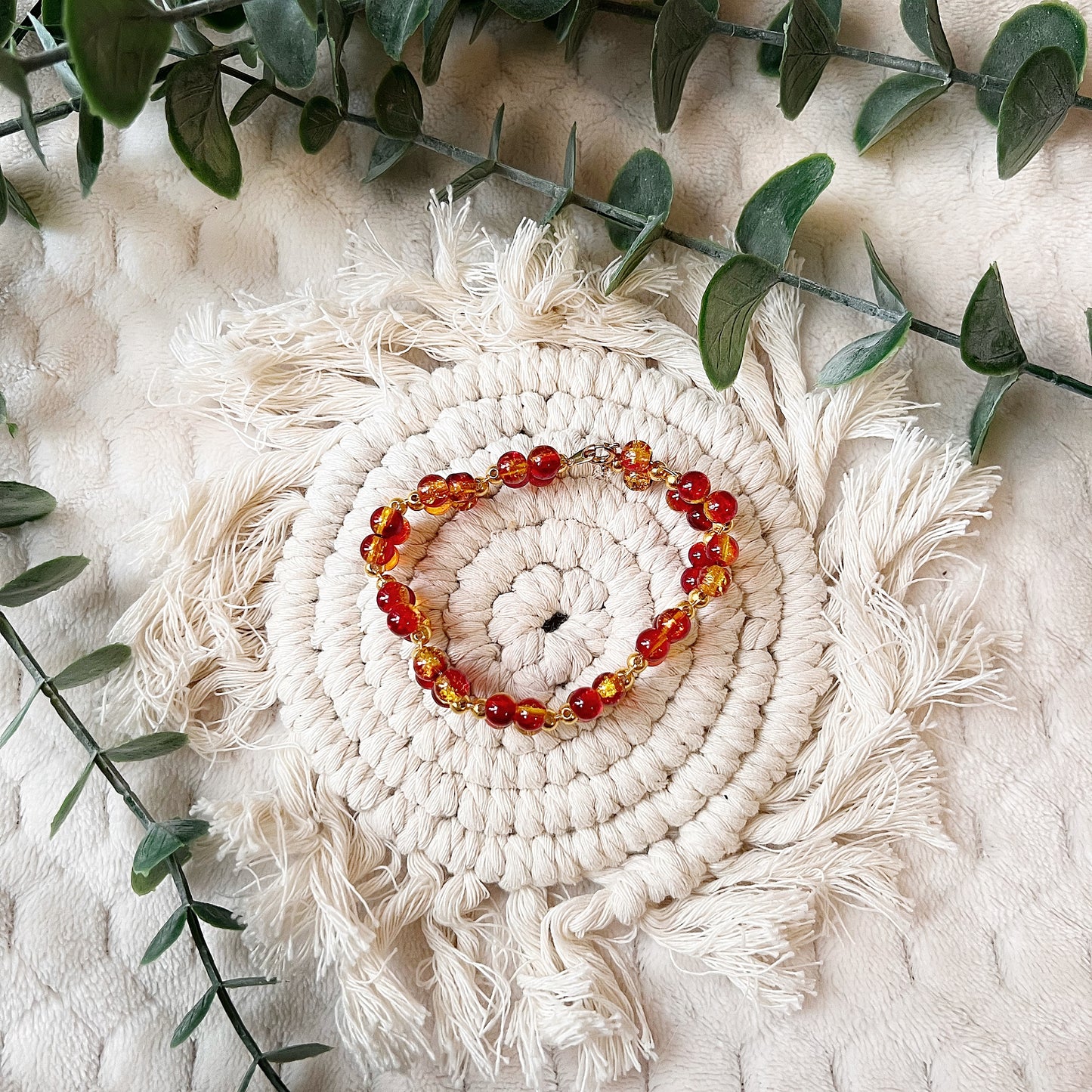 Amber Sunset Bracelet