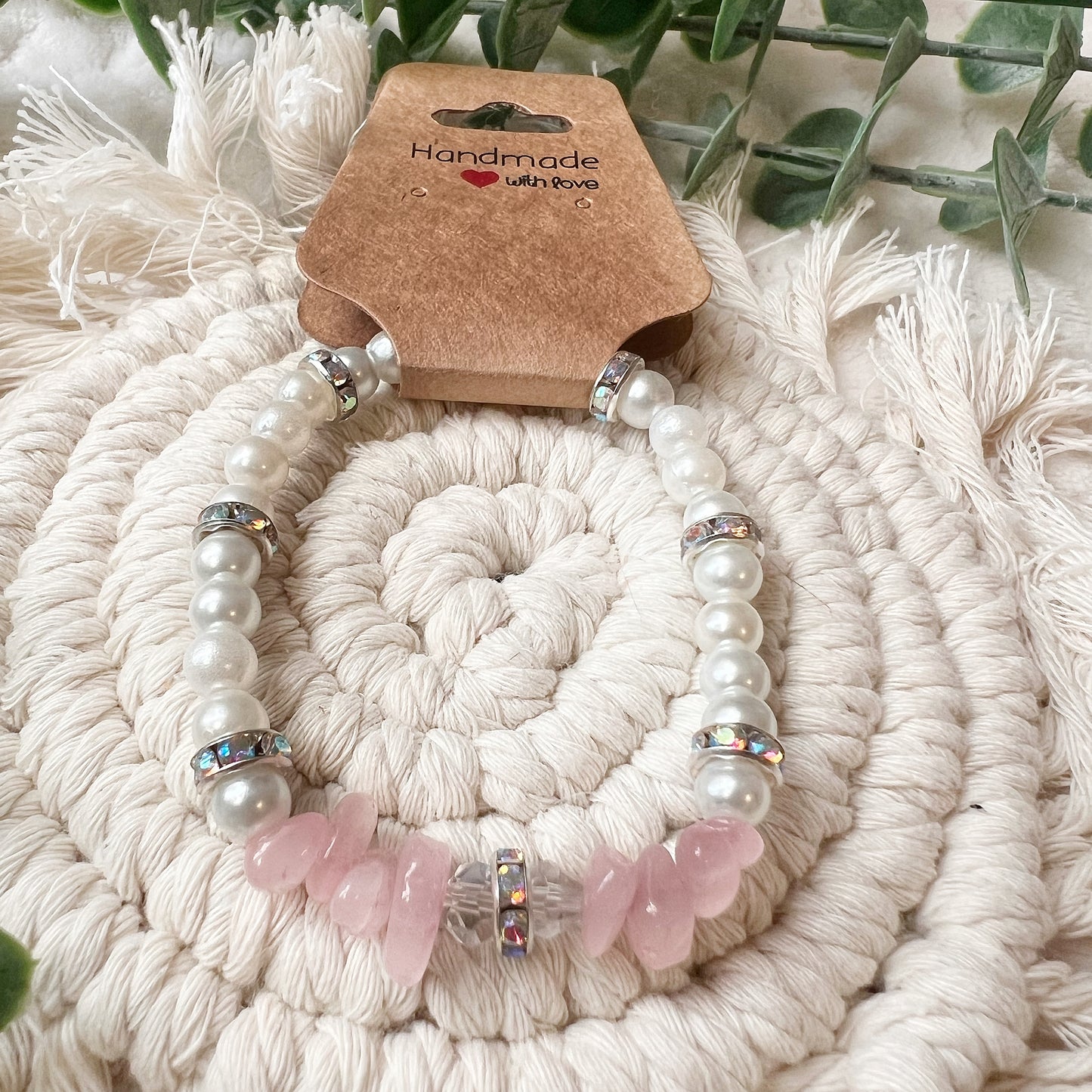 Radiant Rose Quartz Bliss Bracelet